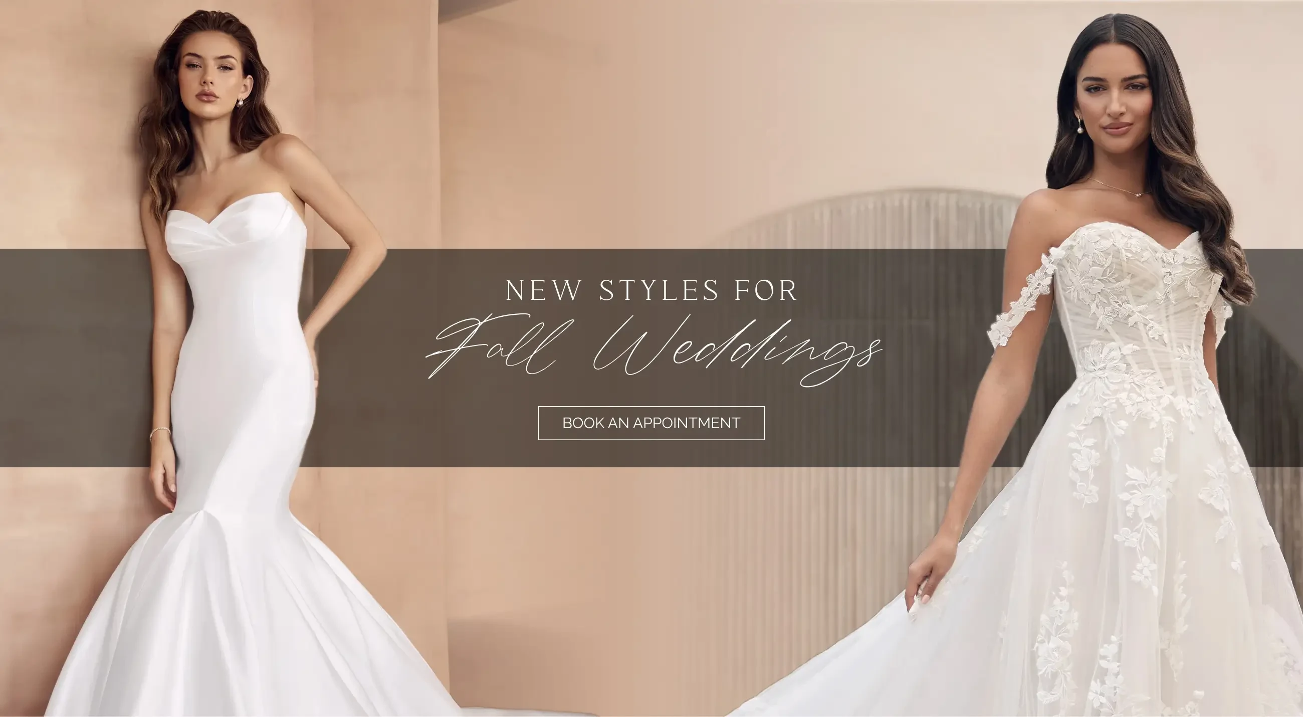 New Styles for Fall Wedding Banner